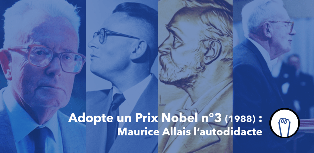 Maurice Allais, prix Nobel d'économie en 1988